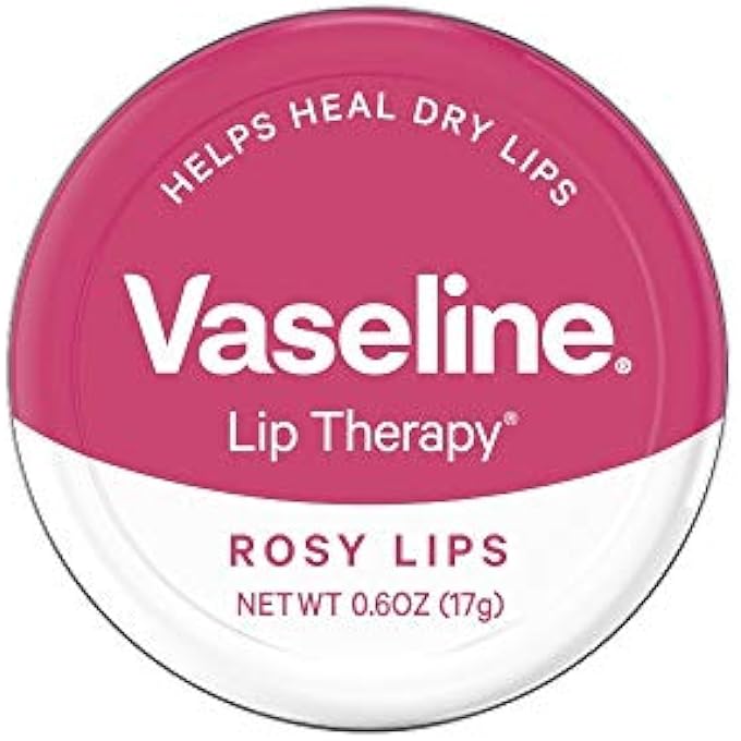Vaseline LIP THERAPY BALM, ROSY LIPS 0.6OZ (PACK OF 12) - Image 1